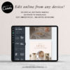 Neutral Instagram templates for Canva, Instagram Templates for Stories and Posts, Canva Beauty Templates for Instagram Reels