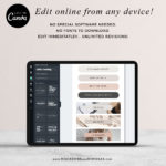 Link in Bio Template for Canva, Neutral Instagram Templates for Stories and Posts, Ditch LinkTree Microsite for Instagram Profiles