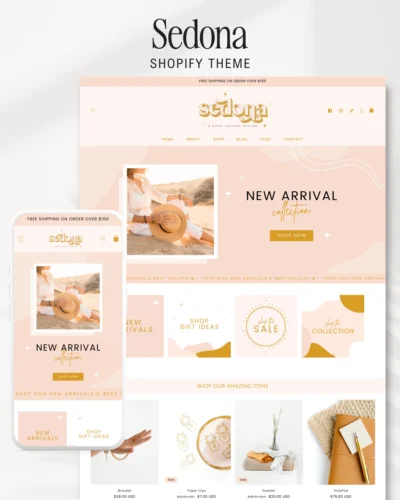 Editorial Boho Shopify Theme by Shopify Experts Macarons and Mimosas