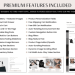 Minimal Shopify Theme Template, Luxe Neutral Shopify Theme, Website Design Shopify 0S 2.0 Drag and Drop with Canva Banners
