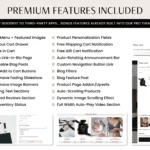 Luxe Minimal Shopify Theme in black and nude, Drag and Drop ecommerce template with Canva Banners