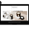 candle website design shopify theme
