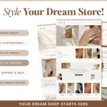 Luxury jewelry Shopify template with built-in email popup