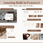 Elegant Shopify theme for jewelry stores – homepage layout preview