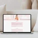 Rose gold feminine Shopify theme for planner shops and boutique fashion stores