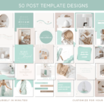 Best canva templates to style your brand. Customizable templates for any business. Grab your bundle - mix and match and start designing today!