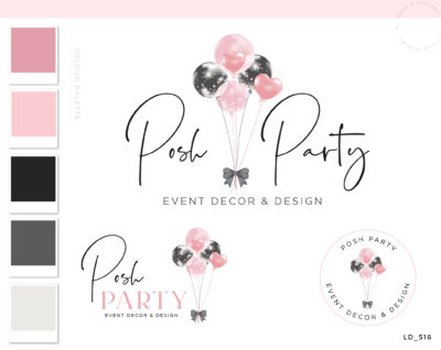 Party Event Planner Logo