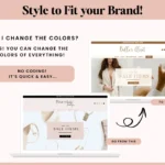 Pastel Pink Shopify theme layout with built in premium features. No apps