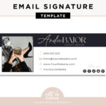 Email Signature Template Logo, Best Seller Email Marketing Tool, Professional Real Estate Picture Signature, Realtor Gmail Design