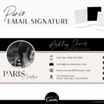 Modern Email Signature Design template with Logo, Best Seller Email Marketing Tool, Professional Real Estate Signature, Realtor Gmail Design