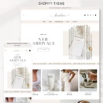 Stunning prestige Shopify theme with built in features and an editorial layout