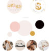 Modern Boho font logo design set, Typeface Logo Design for Luxury Small business, Shopify Store logo design for your eCommerce Store