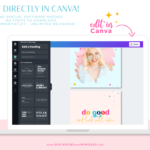 Instagram feed template to customize in Canva. Style your Instagram for success and engage with followers through our fun editable template designs.