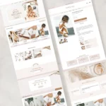 Saint James old money aesthetic Shopify theme homepage design