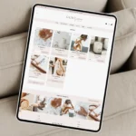 Saint James old money aesthetic Shopify theme homepage design