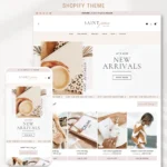 Saint James old money aesthetic Shopify theme homepage design