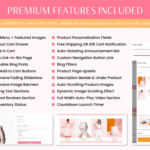 Built in Premium Shopify Features. Prebuilt Shopify store themes for fashion, lifestyle, and handmade shops. Bright Boho Colorful Shopify Templates.