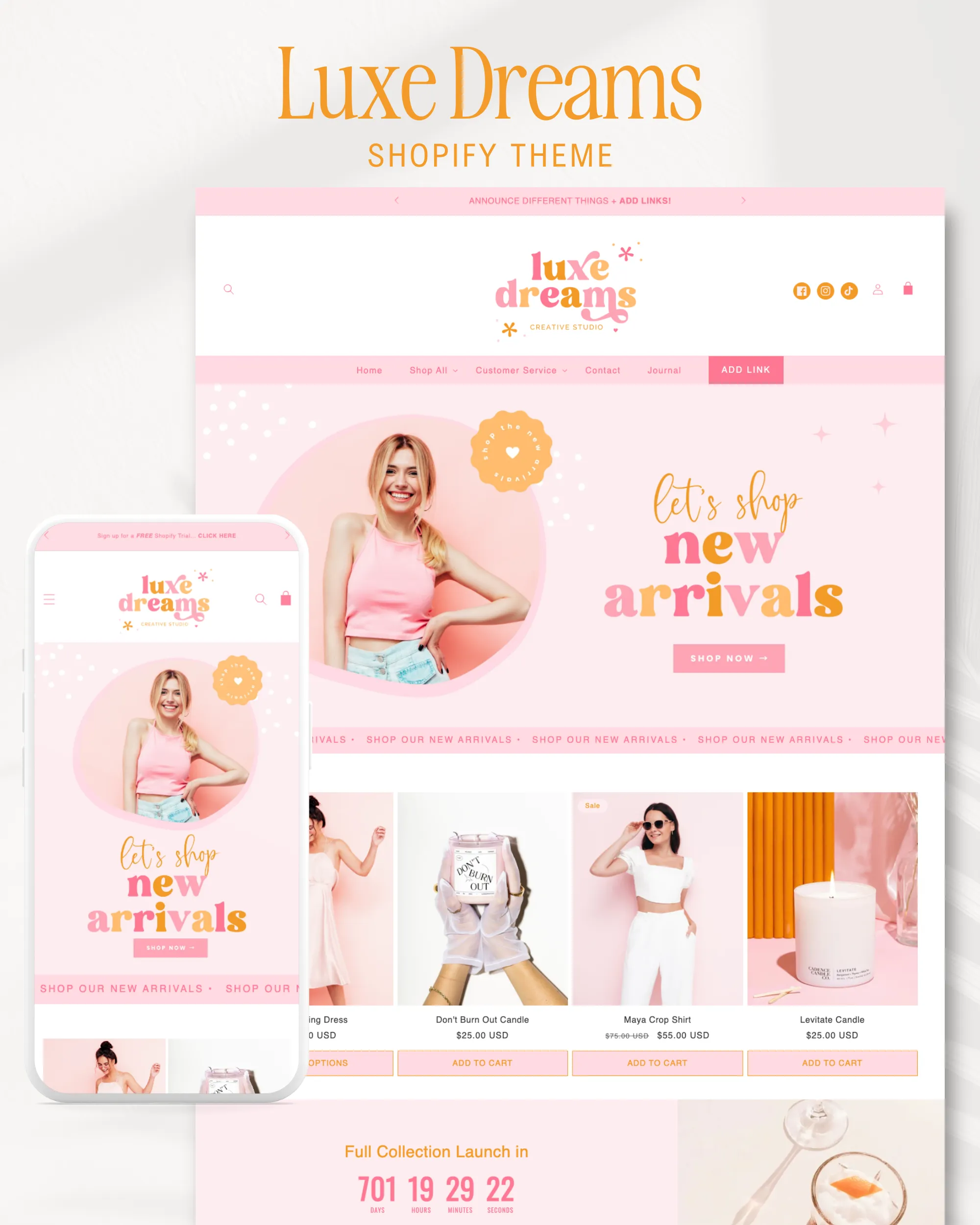 Prebuilt Shopify store themes for fashion, lifestyle, and handmade shops. Bright Boho Colorful Shopify Templates.