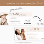Neutral boho Email Signature Template with Logo, Best Seller Bright Retro Marketing Tool, Professional Real Estate Picture Signature, Realtor Gmail Design