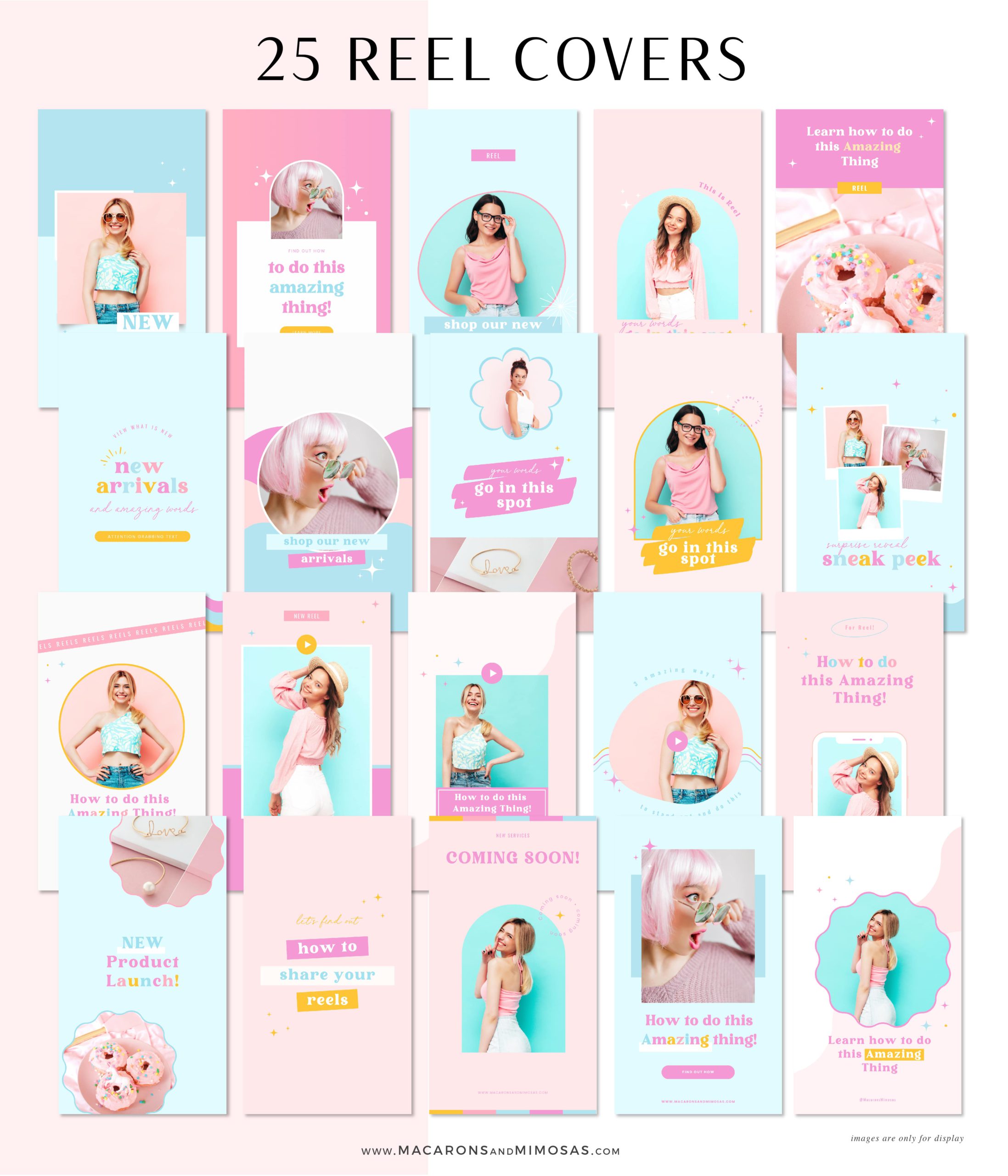 Bright Colorful Boho Instagram Reel Templates Canva, Bright Quotes for Instagram, Creative Instagram Templates, Colorful Canva Designs, Small Business Brand