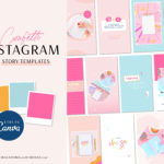 Colorful Retro Instagram Story Templates, Content Creator Reel Covers Editable in Canva, Instagram Stories, TikTok and Pinterest, Neutral Instagram Bundle