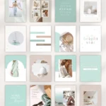 85 editable Canva Instagram templates with customizable fonts, colors and photos, no Canva Pro required