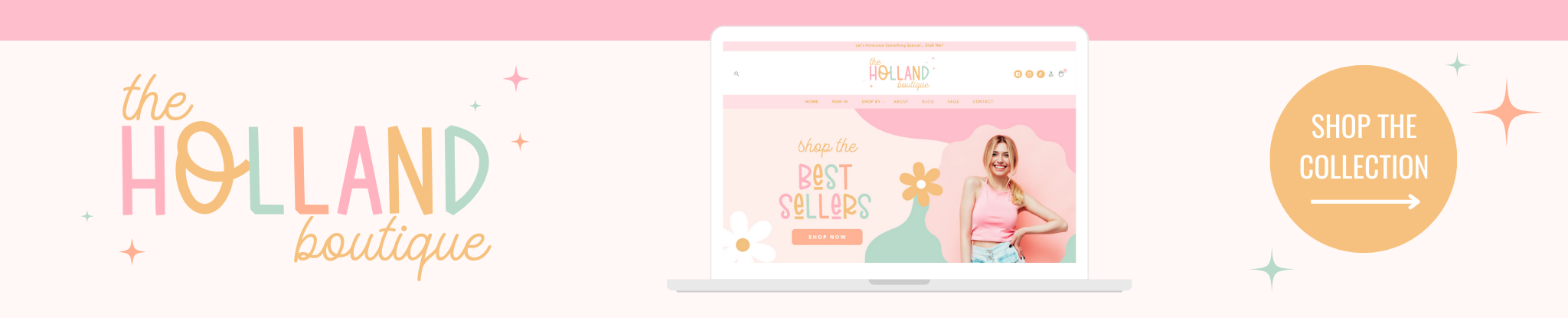 Boutique Website Templates for Shopify and ecommerce shops.