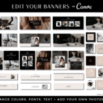 Website Banner Templates to style your e-commerce shop! These Shopify banners can be used on Shopify, Woocommerce, Wix and more!