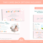 Unique business cards and designs for small businesses that want to stand out! Personalize our daisy card template with your brand colors and name.