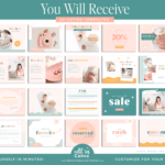 Branding package for Etsy Shop includes customizable store banners, listing graphics and more! Etsy seller success shop set and tips to brand your Business