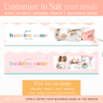 Branding package for Etsy Shop includes customizable store banners, listing graphics and more! Etsy seller success shop set and tips to brand your Business