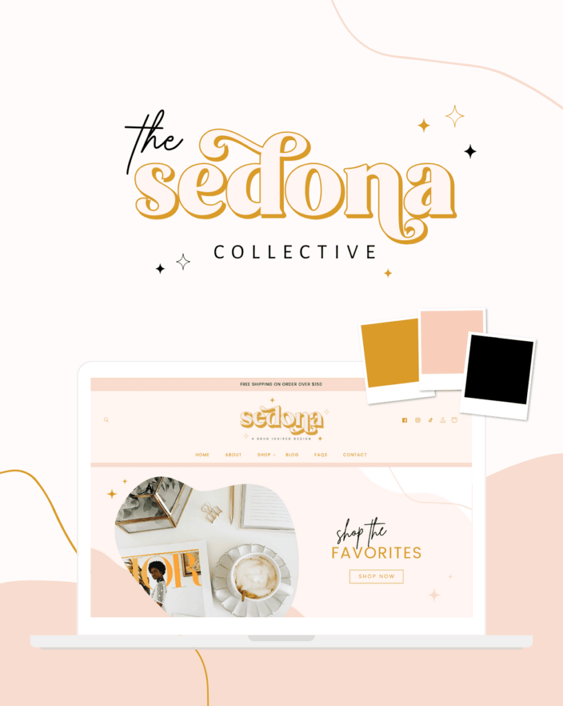 Sedona Boho Collection and Editable Templates