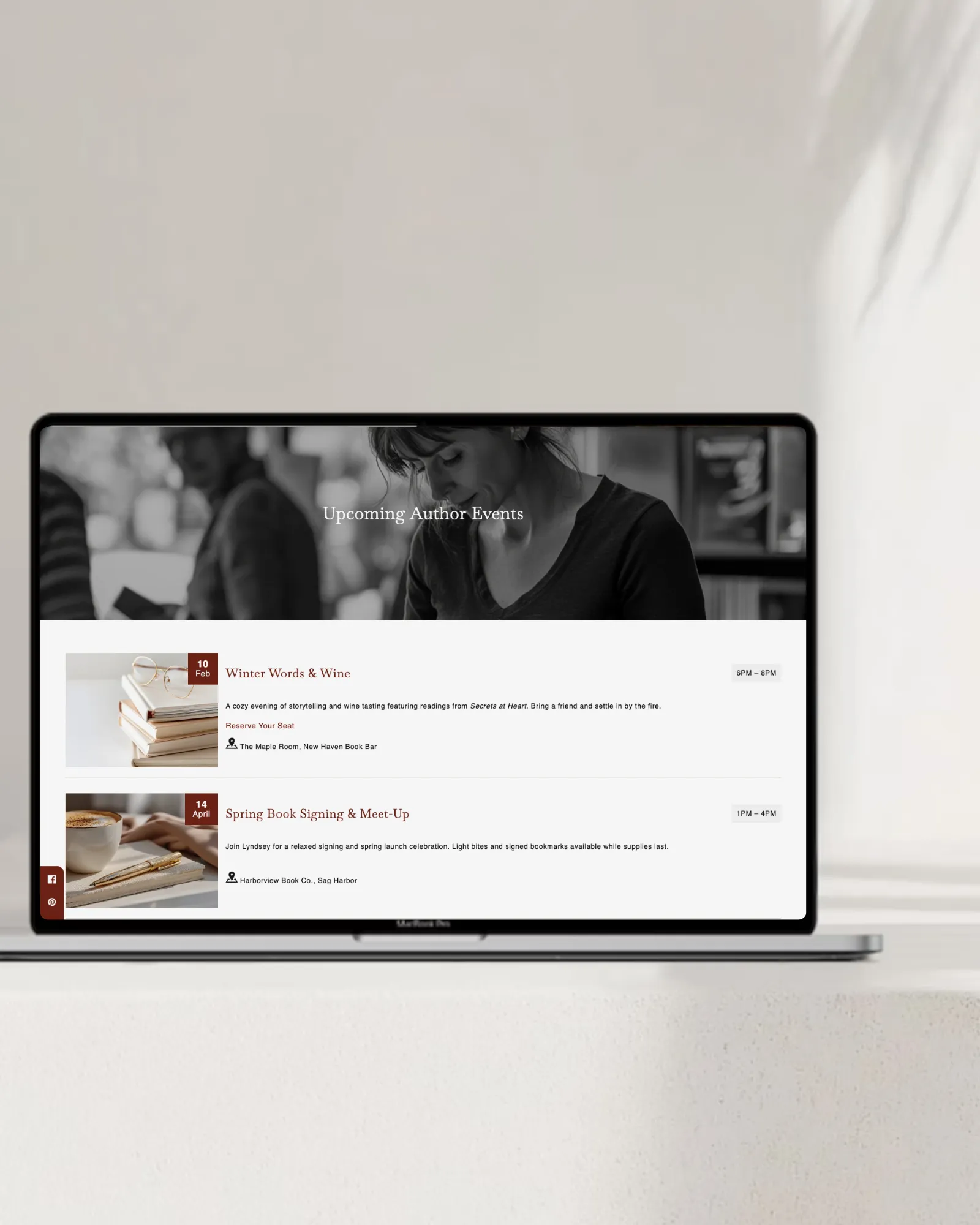 Author Shopify Theme for writers, bookstores, and book enthusiasts. Sleek and functional, it's perfect for showcasing works and captivating readers while driving sales.
