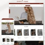 Author Shopify Theme for writers, bookstores, and book enthusiasts. Sleek and functional, it's perfect for showcasing works and captivating readers while driving sales.
