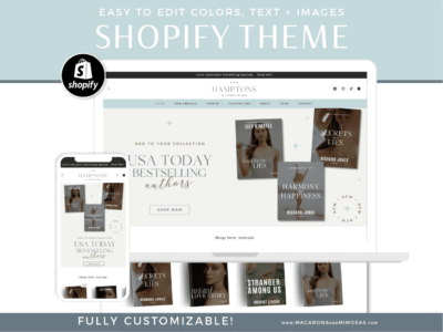 Elevate your online presence with a Shopify theme tailored for authors, writers, bookstores, and book enthusiasts. Sleek and functional, it's perfect for showcasing works and captivating readers while driving sales.