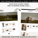 Shopify theme for western boutique owners and handmade sellers. Customize with ease, launch fast, and grow your cowgirl brand online—no coding needed.