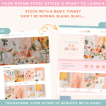 Bright Shopify theme template for small lifestyle brands