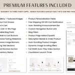 Soy wax candle product grid layout on Aspen theme