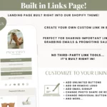 Luxury resortwear Shopify theme with mobile-friendly homepage sections and elevated product display