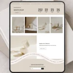 Candle product page design Aspen Theme for Shopify