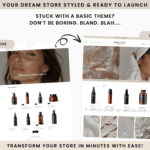 Responsive design of a Luxury Skincare Shopify theme