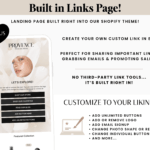 Premium built in features for a Luxury Skincare Shopify theme