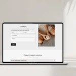 Luxury Shopify Theme for Candle Brand Contact Form no apps built in features
