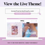 Skincare Shopify Theme for Beauty Products Website