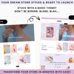 Free Skincare and Beauty Link in Bio for Shopify Theme