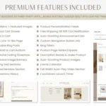 modern artist website Shopify template