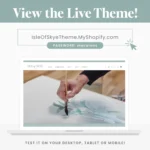 modern portfolio website design for artists and galleries