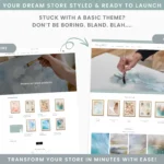 Shopify theme for showcasing paintings, digital art, and artwork collections