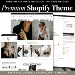 Editorial Shopify theme with built-in mood board – France website design