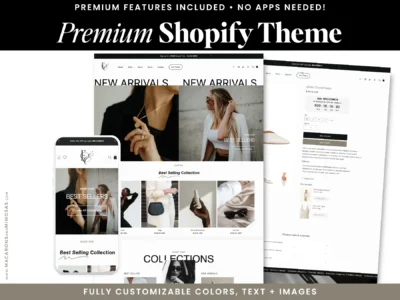 Editorial Shopify theme with built-in mood board – France website design